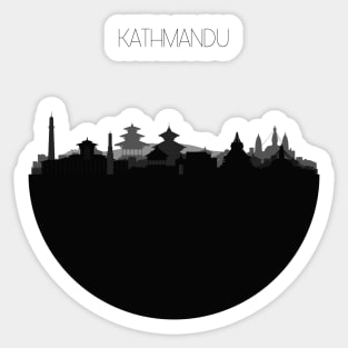 Kathmandu Skyline Sticker
